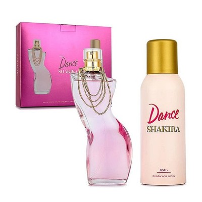Shakira Ladies Dance 2pcs EDT Gift Set Fragrances 8411061091470