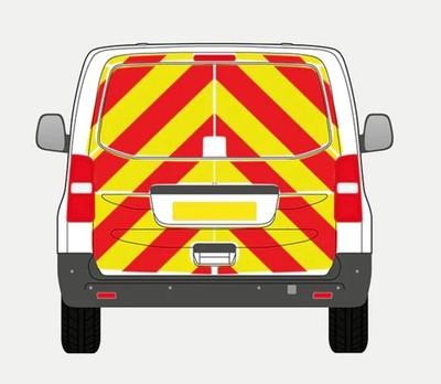 KOMPLETTER PRISMATISCHER CHEVRON-SATZ FÜR CITROEN VERSAND 2016+ KAPITEL 8 REFLEKTIEREND