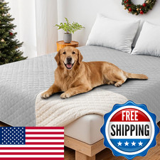 CYCMACO Waterproof Dog Bed Cover, Non-Slip Dog Blanket for Couch, Couch Covers f