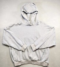 Nike Pullover Hoodie Large Gray Speckled Fleece Sweatshirt Therma Fit