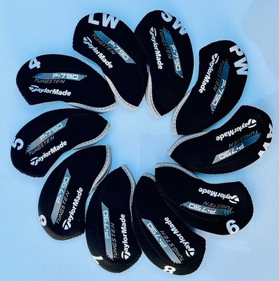 *USA SELLER*- One set of ten golf iron covers for taylor made P790 irons - 4-PW