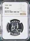 1962 Proof Franklin Half Dollar 50C - NGC PF66 - A23