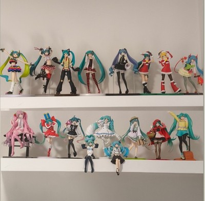 Hatsune Miku Prize Figure Lot 17 pc Anime Collection (SEGA, Taito, FuRyu)