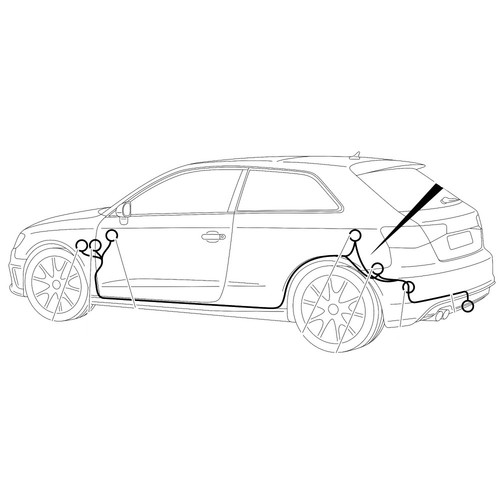 Westfalia gancio di traino rigido per Skoda Octavia Scout 14-19 con 13 poli spec. - Foto 3 di 3