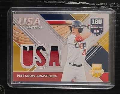 2020 Elite Extra Ed. USA Materials Gold Pete Crow-Armstrong 6/10