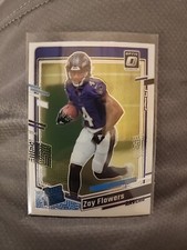 2023-2024 Donruss Optic Rated Rookie #210 Zay Flowers Rookie Ravens Football