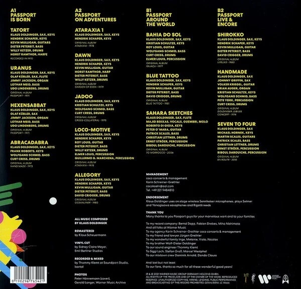 2LPs / VINYL KLAUS DOLDINGER – THE FIRST 50 YEARS OF PASSPORT - Bild 2 von 4