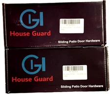 Sliding Patio Door Hardware By House Guard - White - New 1006 Series - LOT of 2