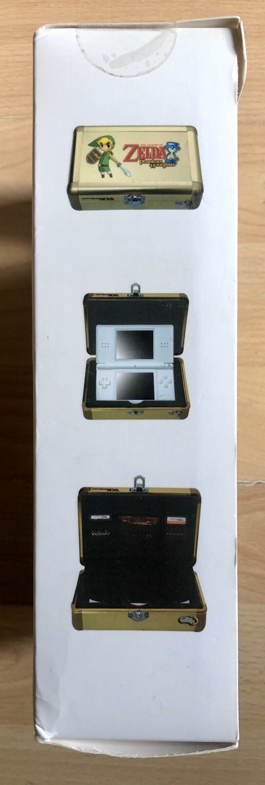 NINTENDO DS & DS LITE The Legend Of Zelda Phantom Hourglass Aluminium Gold Case Speciale prijs hoge beoordeling
