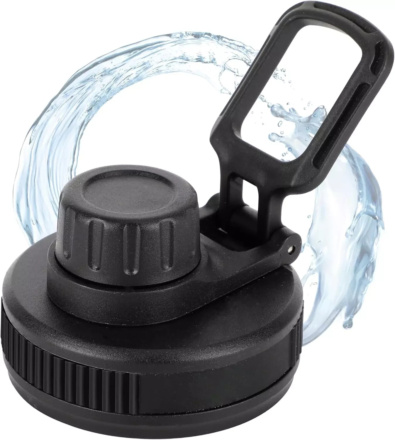 Hydro Flask Wide Mouth Spout Lid for 12-40OZ Water Bottles, Chug Cap Replacement