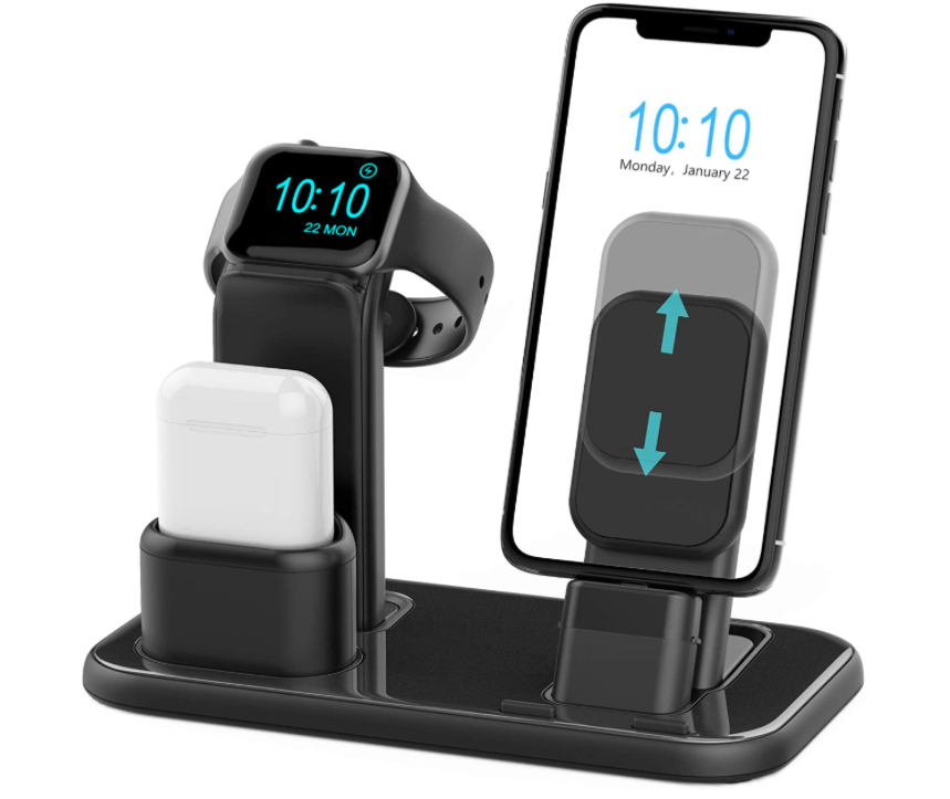 Beacoo Upgraded in Charging Stand for iWatch Series 5/4/3/2/1, Station  Dock - Main Image