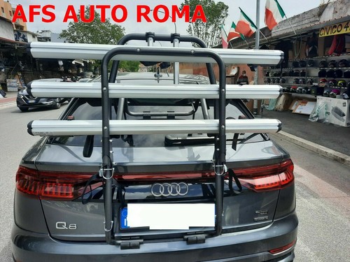 PORTABICI POSTERIORE STAND UP 3 BINARI PER AUDI Q8 ANNO 2021 PER 3 BICI  UOMO DON | eBay