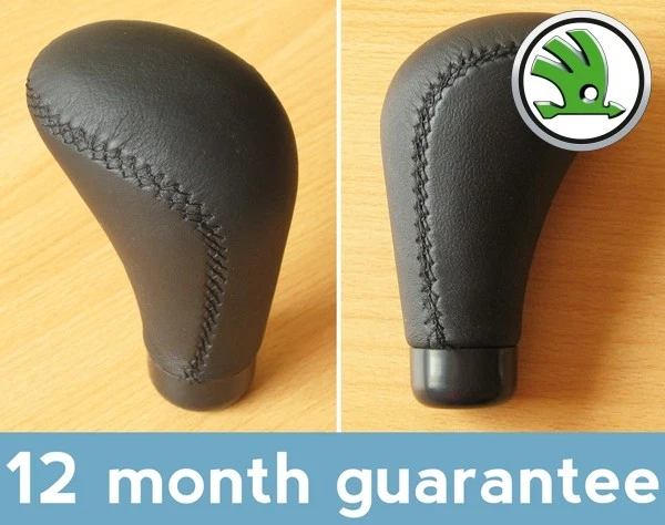 Faux Leather Gear Knob Skoda Citigo Estelle Fabia VRS Favorit