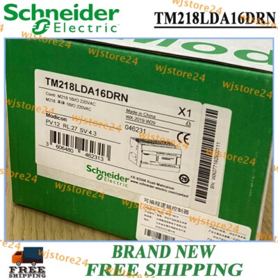 Schneider TM218LDA16DRN Modicon Controller M218 16 I/O 220VAC New TM218LDA16DRN