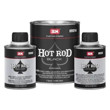 SEM HR010 Hot Rod Black Kit Auto Paint Catalyst & Reducer Low Gloss Matte
