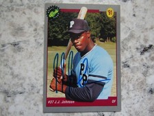 Red Sox J.J. Johnson Signed Autographed 1991 Classic Draft Picks Nr.Mint