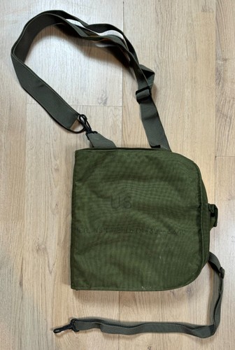 Vintage US Militär Gasmaskenträger Montagetasche Tasche NSN 4240012244196