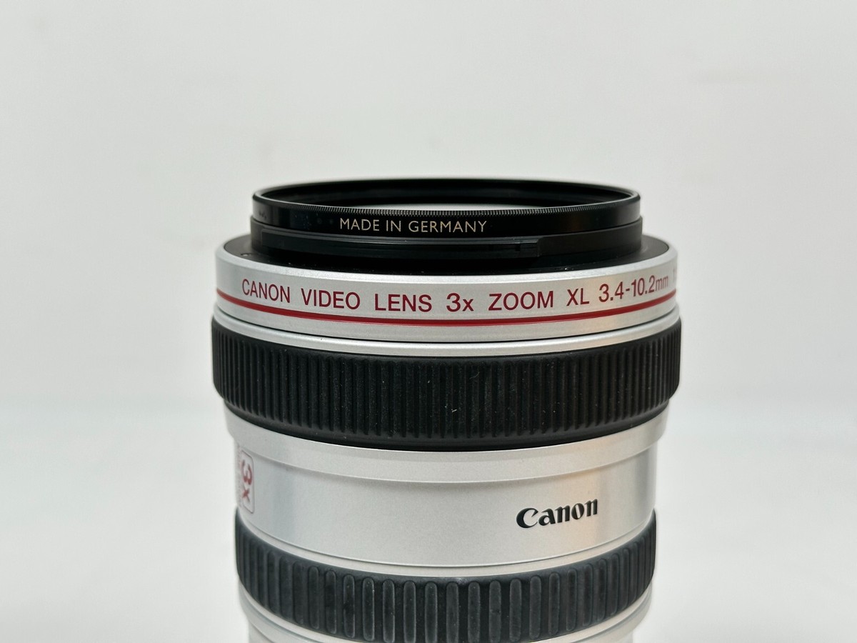 Canon望遠レンズCanon XL 3x Zoom Video Lens Canon Video Lens 3X Zoom XL3.4-10.2mm for XL1/XL1S/XL2