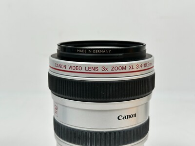 Canon Video Lens 3x Zoom XL 3.4-10.2mm 1:1.8-2.2 for XL1 XL2