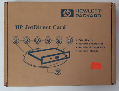 Hewlett Packard HP JetDirect Card (Druck-Server, J2552-61019, retro)