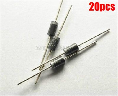 20Pcs Schottky Barrier SR5100 5A 100V Rectifier Ic New ns