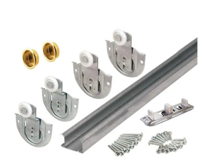 Prime-Line 48 in. Bi-Pass Track Kit