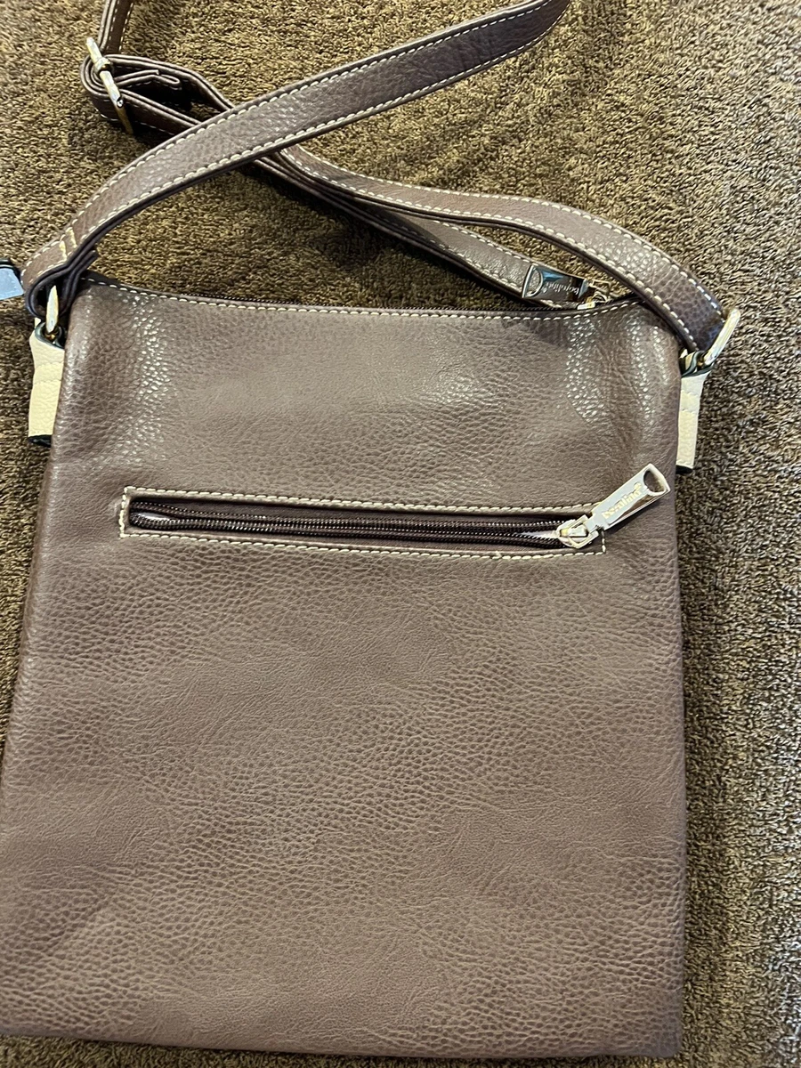 Bosalina purse brown leather new