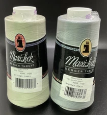 A&E Maxi-Lock Serger Thread 100% Polyester 3000Yds /Lot Of 2