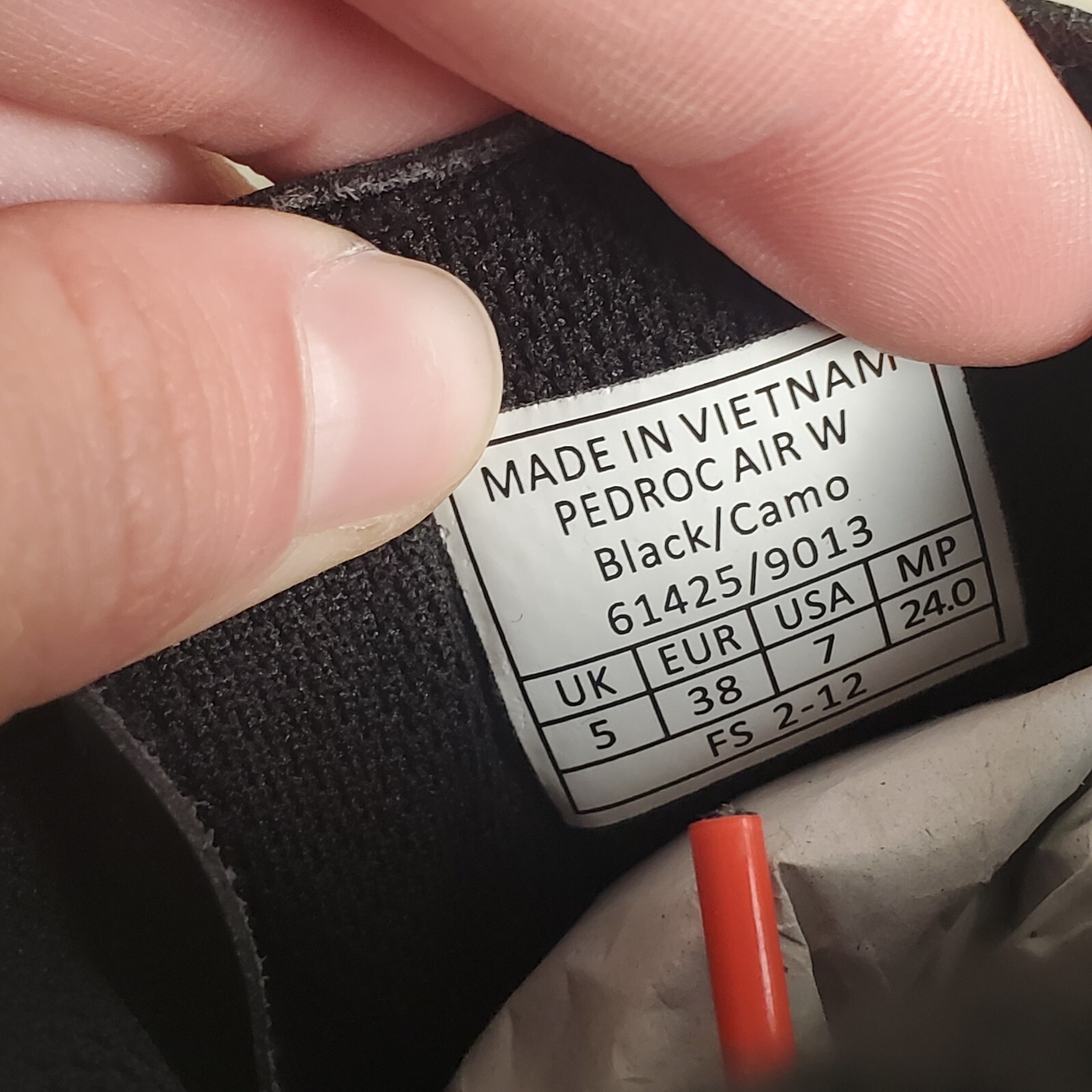 Salewa Pedroc Air Womens Shoes Sz 7 Black Hiking Sneakers Lightweight 