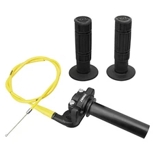 NIBBI Throttle Cable Twist Grips 7/8" 50cc-250cc Pit Dirt Mini Bike Go-Kart ATV