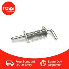 5/8" Spring Loaded Gate Bolt Stable Bolt Gate Fixing Quick Release Bolts UK