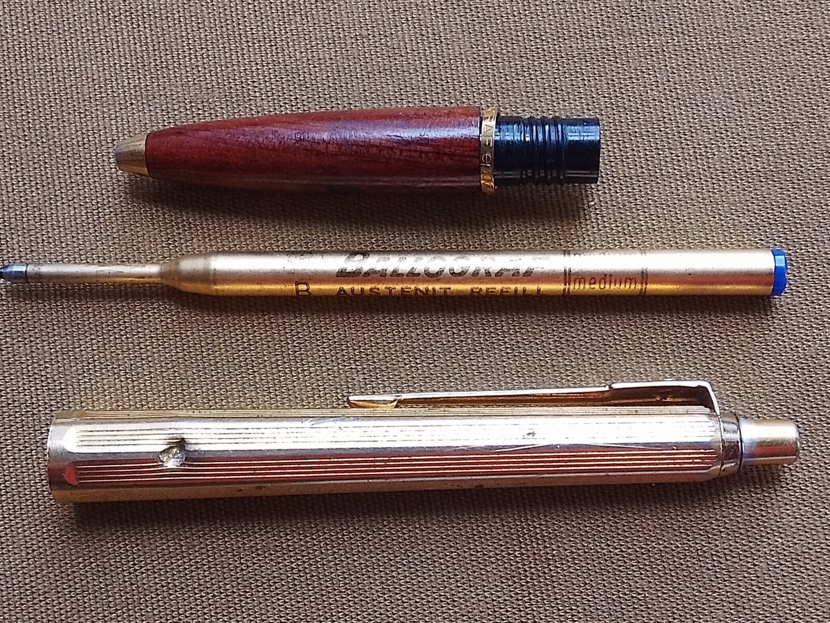 BALLOGRAF Epoca Wooden Top Balllpoint SWEDEN, writing | eBay