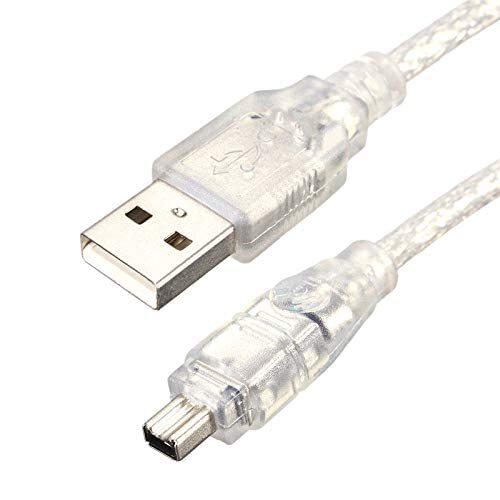 Cavo da USB a Firewire IEEE 1394, da USB maschio a 4 pin a Firewire IEEE (g6T)