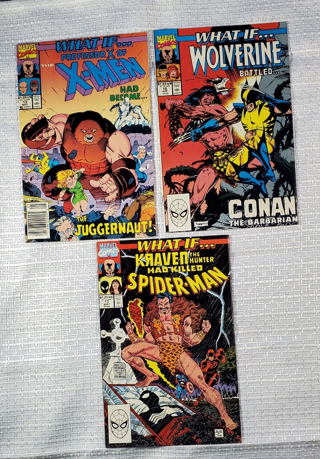 What If... Lot of 3 #13, 16, 17 , Marvel  Comics, 1990s