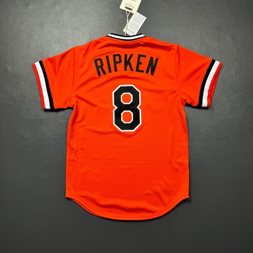 100% Authentic Cal Ripken Mitchell Ness 2001 Baltimore Orioles Jersey Size 40 M - Picture 5 of 6