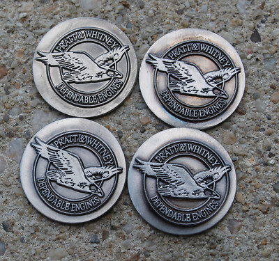 BATCH 4 RAYTHEON PRATT WHITNEY WING AVIATION DEPENDABLE ENGINE GOLF BALL MARKERS