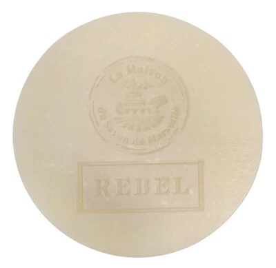LA MAISON DU SAVON DE MARSEILLE Feine Rasierseife aus Frankreich mit Arganöl Rebel Savon a Barbe 125g