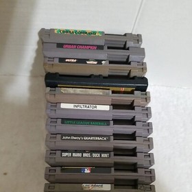 Cobra Command NES lot of 11 zTurtles Arade Mario and more