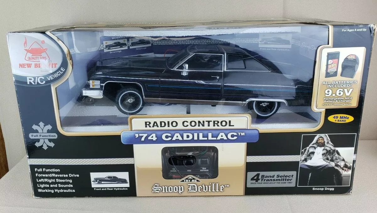 2005 Snoop Deville R C Car 74 Cadillac Hydraulics Radio Control SEE VIDEO