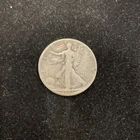 1921 S walking liberty half dollar 50c VG/F Free Shipping