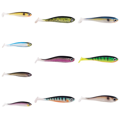 Jackson Active Shad 8/10/12,5/15cm Gummifisch Köder für Forelle Barsch Zander