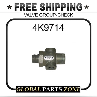 4K9714 - VALVE GROUP-CHECK 4K5014 5K1064 3Y9245 for Caterpillar 