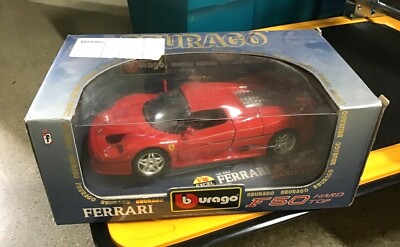 Bburago 1/18 Excel Scale Ferrari F50 Hard Top Red Car NEW | eBay