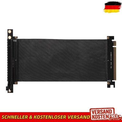 PCIe 3.0 16X Extension Cable 90 Degree 16X to 16X Ribbon Riser Card (30cm)