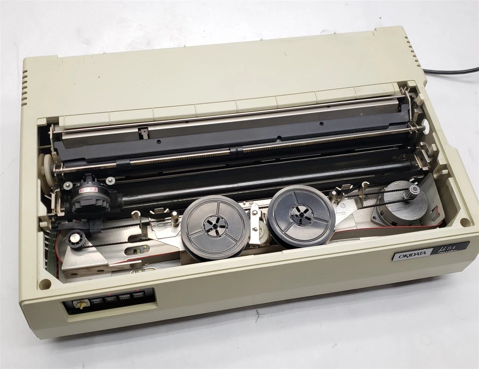Okidata GE-8232 GE8232 U84 84 Microline Dot-Matrix Printer Vintage PARTS - Image 4 of 4