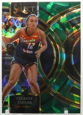 2024 Panini Select WNBA - Premier Level Green Ice Prizm #128 Celeste Taylor (RC)