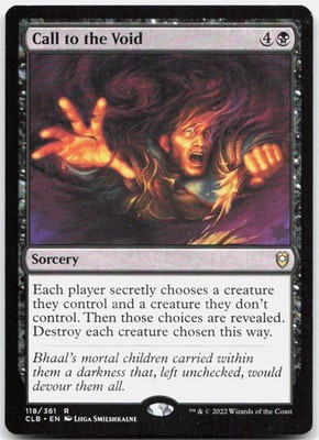 Call to the Void R Commander Legends: Battle for Baldur's Gate 118 NM