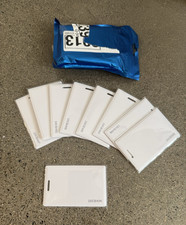 Blank White RFID Proximity Access Cards / Key Cards   Lot of 9