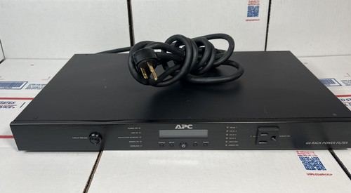 APC G5 Digital Rack Power Filter 8 Input G5BLK 15 120V - SAME DAY SHIP -WARRANTY - Picture 4 of 8