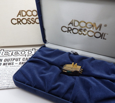 Adcom Crosscoil XC / Micro-Ridge II Tonabnehmer System 1/2'' MC Moving Coil OVP